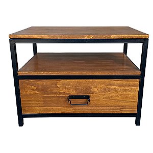 Mesa de Cabeceira com 1 Gaveta