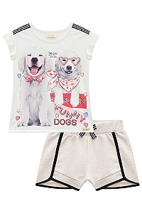 CONJUNTO INFANTIL FUNNY DOGS - KUKIÊ