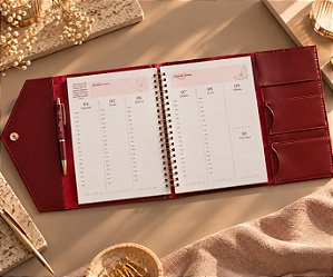 Planner + Capa + Caneta