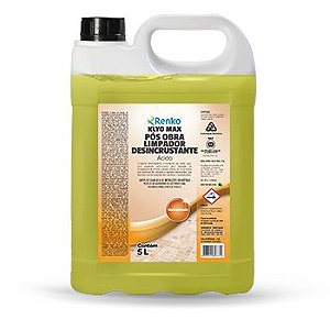 KLYO MAX / PÓS-OBRA / LIMPADOR DESINCRUSTANTE ÁCIDO.