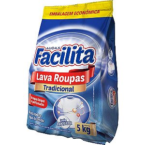 Sabão em Pó Fácilita 5Kg - Audax.