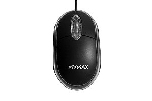 Mini Mouse Basic USB Preto Led Office Mymax - Cyber Brasil A Melhor  Distribuidora Para sua Loja!