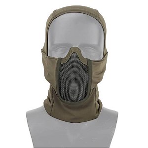 Balaclava Microfibra c/ Prot. UV e Tela de Proteção - VERDE