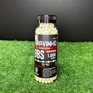 BBS BRAVINHO AIRSOFT 0.25G - 1000UN TC
