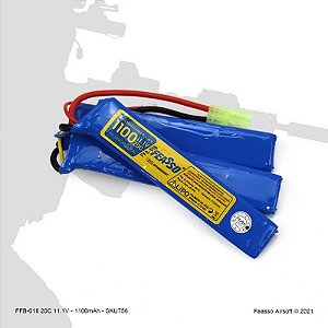BATERIA (20C) 11.1V 1100mAh -FEASSO ffb-018