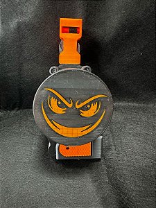 Speedloader Ultra Fast M4 Pocket - Insane Customs/Preto e Laranja