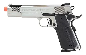 PISTOLA AIRSOFT SRC 1911 SRV-12 GBB – SILVER