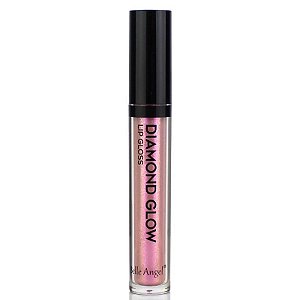 Lip Gloss Diamond Glow -  Belle Angel - Cor 02