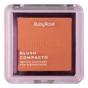 Blush Compacto -Ruby Rose - Cor Bl10