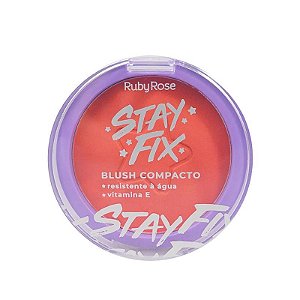 Blush Compacto - Stay Fix Ruby Rose - Lyra
