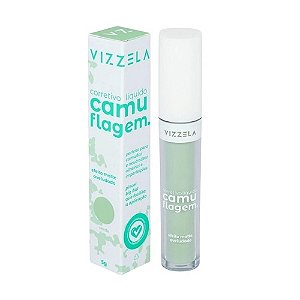 Corretivo Camuflagem VERDE - Vizzela