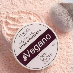 Pó de Rosa Mosqueta Vegano Salve - Fenzza
