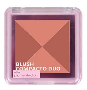 Blush Compacto Duo DB02 - Ruby Rose