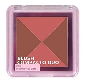 Blush Compacto Duo DB04 - Ruby Rose