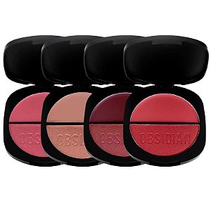 Blush Duo Gemin Linha Obsidian - Ruby Rose