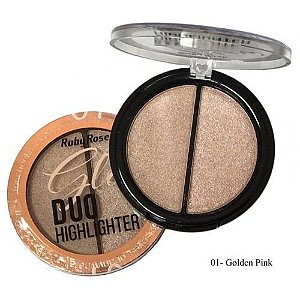 Iluminador Duo Highlighter Glow 01 - Ruby Rose