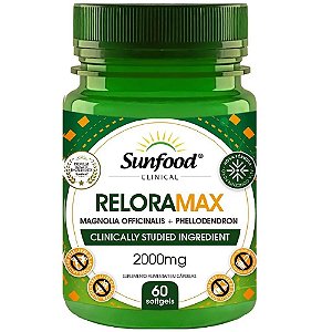 Reloramax magnolia officinalis +Phellodendron 60caps- 200MG SUNFOOD