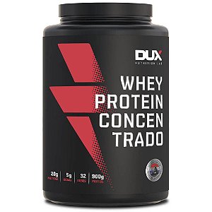 Whey Protein Concentrado, 900 g, pote Dux Nutrition