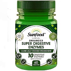 Super Digestive Enzymes 60 Cáps Sunfood