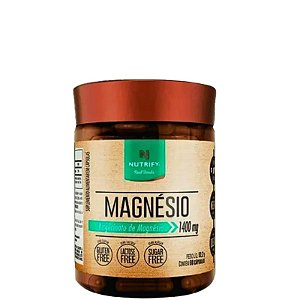 Magnesio Bisglicinato 1400mg 60cps Nutrify- Original