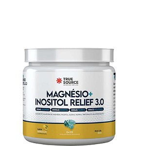 True magnésio + Inositol Relief 3.0 maracujá 350G