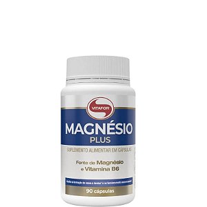 Magnésio Plus - 90 cap - Vitafor