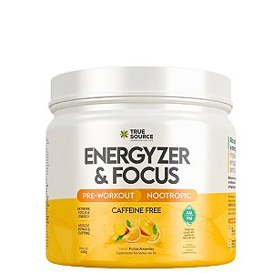 True Energyzer Focus Frutas Amarelas Sem Cafeina 450g
