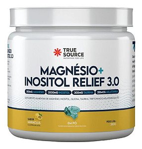 3.0  Magnesio + Inositol Relief Maracuja 350g - True Source