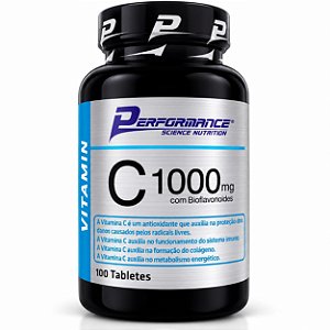 Vitamina C 1000mg 100 Tabletes Performance Nutrition