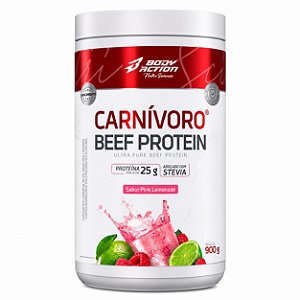 Carnívoro Beef Protein sabor Pink Lemonade  900g Bodyaction