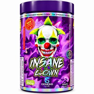 Demons Lab - Insane Clown - 350g - Grape Pre Treino Uva