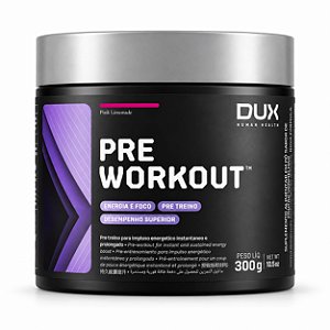 Pre Treino sabor Pink Lemonade  300 gramas Dux