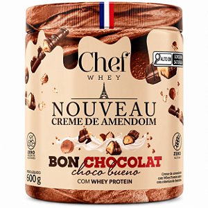 Creme de Amendoim Choco Bueno 600g - Chef Whey