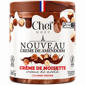Creme de Amendoim Creme de Avela  600g - Chef Whey