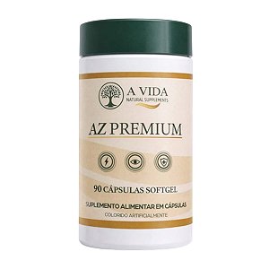 Multivitaminico Az Premium A Vida Natural Supplements 90 Doses