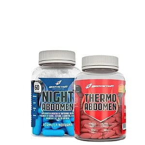 Termogênico Dia e Noite combo(Thermo Abdomen + Trermo Night) Body Action 60 Caps