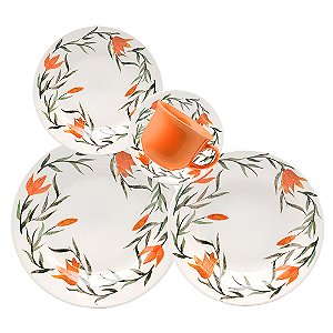 CONJUNTO DE JANTAR OXFORD LIRIOS 20 PCS