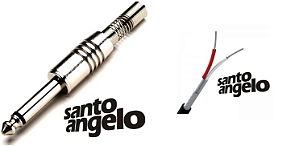 CABO PROFISSIONAL SC30 E PLUG P10 PROFISSIONAL SANTO ANGELO