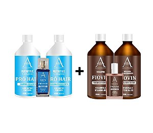 Combo Kit Fiovin + Kit Pro Hair - Alkimia Cosmetics