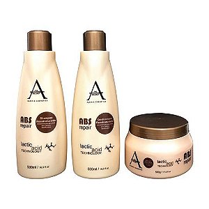 PROMOÇÃO  - KIT TRATAMENTO ABS REPAIR 500ML + Óleo Argan - ALKIMIA