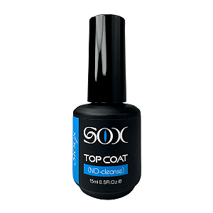 Top Coat Sioux 15ml no Cleanse Acabamento brilhante Finalização Unhas Gel