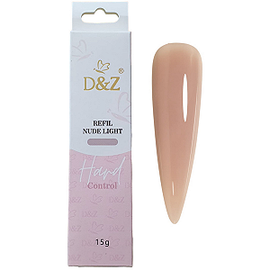 Refil Gel Hard Control D&Z Cover Nude 15g para unhas