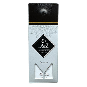 Esmalte em Gel D&Z Branco Intenso para francesinha 12g