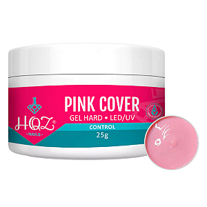 Gel Hard Control Pink cover HQZ Nails 25G