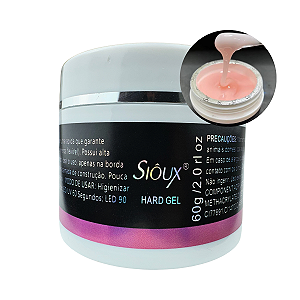 Gel Hard Sioux Cover Nude 60g Para Alongamento de Unhas