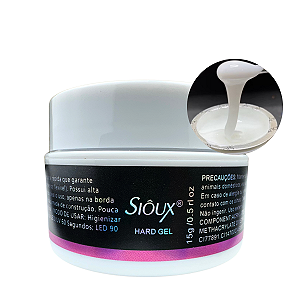 Gel Hard Sioux White 15g Para Alongamento de Unhas