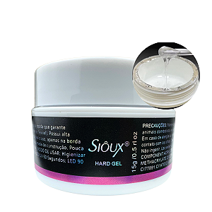 Gel Hard Sioux Clear 15g Para Alongamento de Unhas
