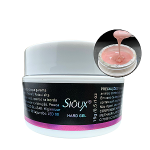 Gel Hard Sioux Silk Nude 15g Para Alongamento de Unhas