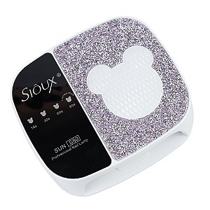 Cabine SUN S80 168w Sioux para Secagem Unha Gel 36 LEDs Bivolt