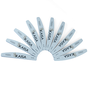 Kit 10 Lixa Polidora Alto Brilho Kaisa 100/180 buffer banana profissional
